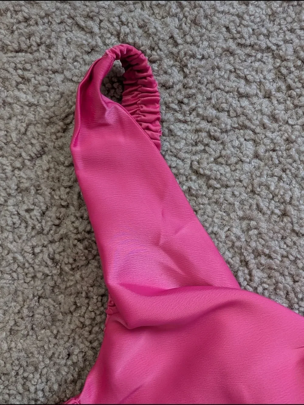 Urban Outfitters Rose Pink Helena Satin Cowl Corset Mini Dress NWT Size XS